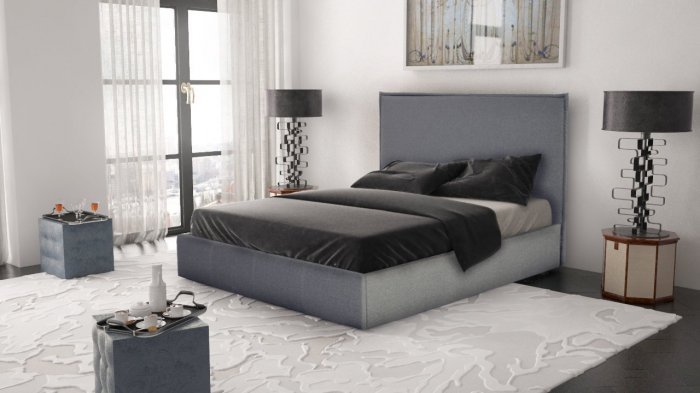 Dvižna postelja Chromo 140x200 cm