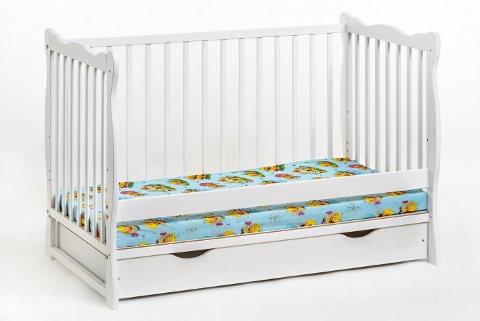 ASM Meble - Otroška postelja Ala II 60x120 s predalom + ležišče