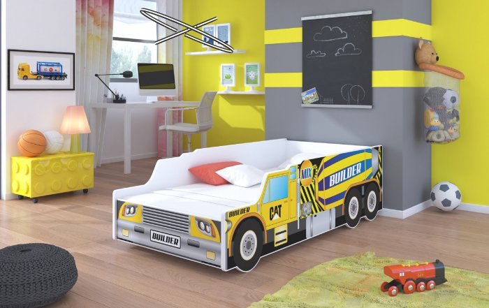 ADRK - Otroška postelja Builder - 80x160 cm