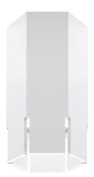 Candellux - Stropna svetilka Tube 25W GU10 6,3/12 White