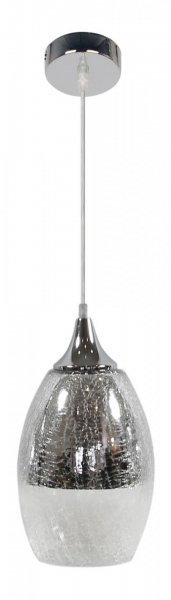 Candellux - Viseča stropna svetilka Celia 16 1x60W E27 Silver