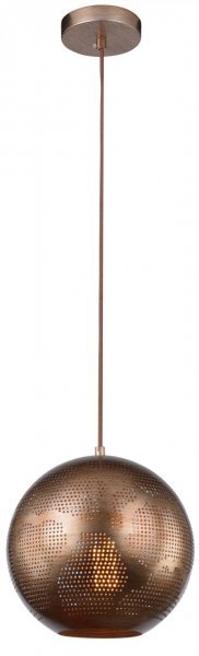 Candellux - Viseča stropna svetilka Sfinks 1x60W E27 Brightly Brown