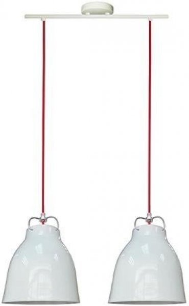 Candellux - Viseča stropna svetilka Pensilvania 20 2x60W E27 White