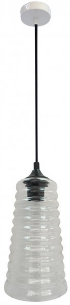 Candellux - Viseča stropna svetilka Manila 15 1x60W E27 Transparent 