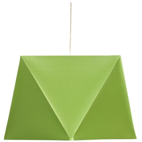 Candellux - Viseča stropna svetilka Hexagen 1x60W E27 Green