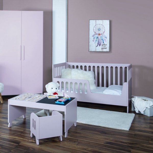 Fola - Otroška postelja Katlin - 70x140 cm - roza