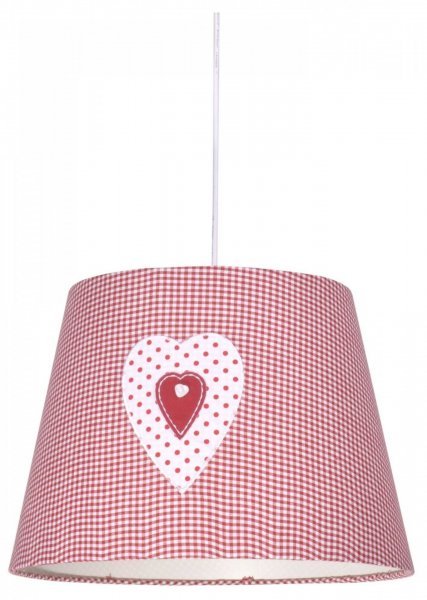 Candellux - Viseča stropna svetilka Sweet 35 1x60W E27 Pink 