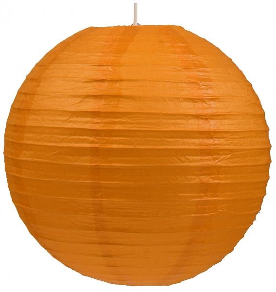 Candellux - Viseča stropna svetilka Paper Sphere 60 Orange 