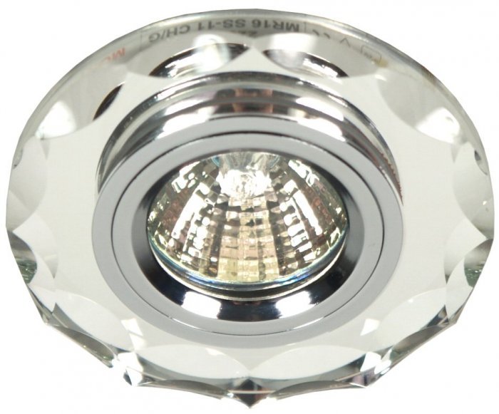 Candellux - Reflektorska svetilka SS-12 CH/WH 1x50W MR16 Chrome