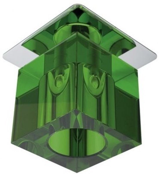 Candellux - Reflektorska svetilka SK-19 CH/GR 1x20W G4 Chrome/Green