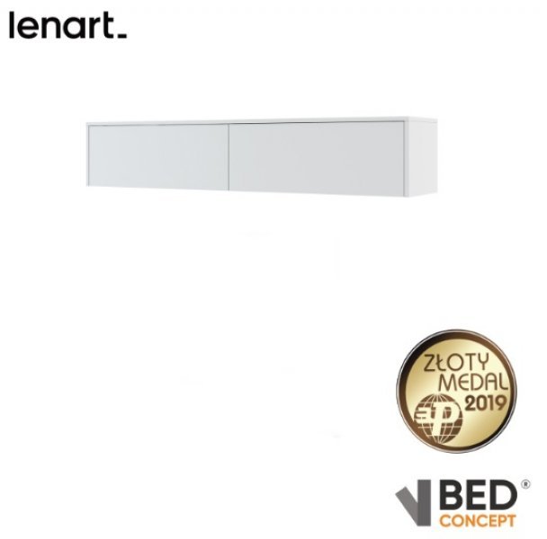 Bed Concept - Nadstavek BC-15 za posteljo BC-14 - bela