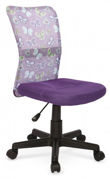 Halmar - Pisarniški stol za otroke Dingo - vijolična