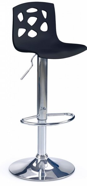 Halmar - Barski stol H48 - črn
