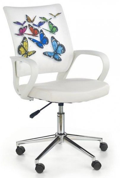 Halmar - Pisarniški stol Ibis - metulji