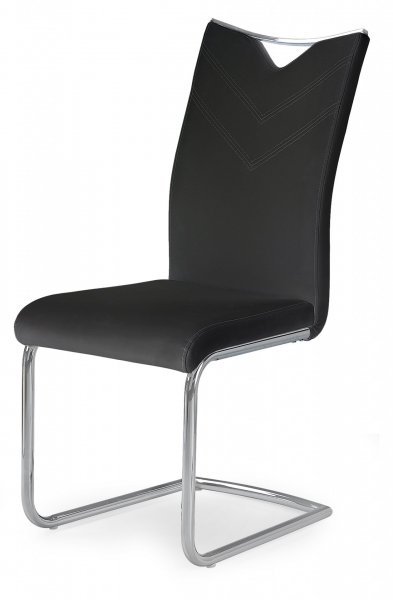 Halmar - Jedilniški stol K224 - črn