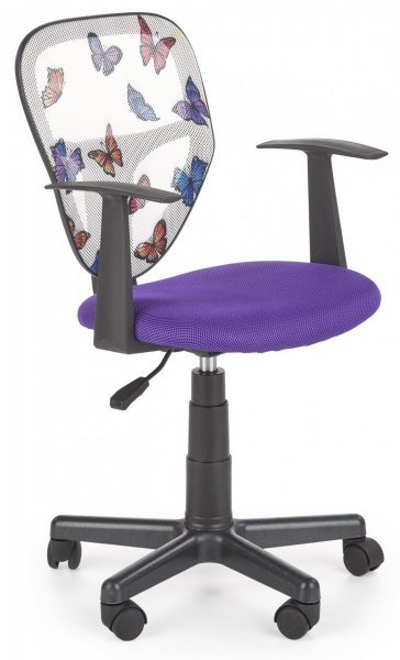 Halmar - Otroški pisarniški stol Spiker - vijoličen
