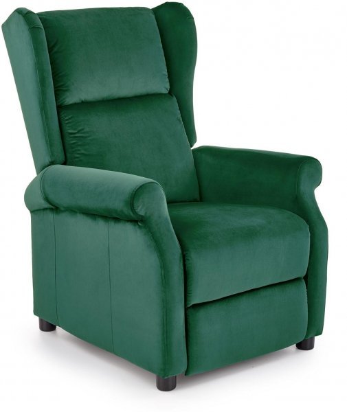 Halmar - Fotelj Agustin - temno zelen