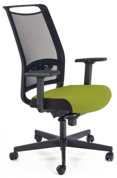 Halmar - Pisarniški stol Guilietta - črn/zelen