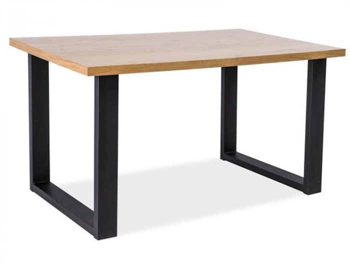 Signal - Jedilna miza Umberto - trden hrast,120x80