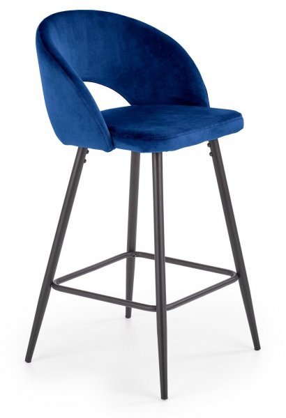 Halmar - Barski stol H96 - moder