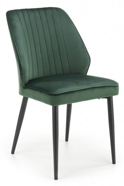 Halmar - Jedilni stol K432 - temno zelen