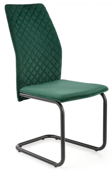 Halmar - Jedilni stol K444 - temno zelen