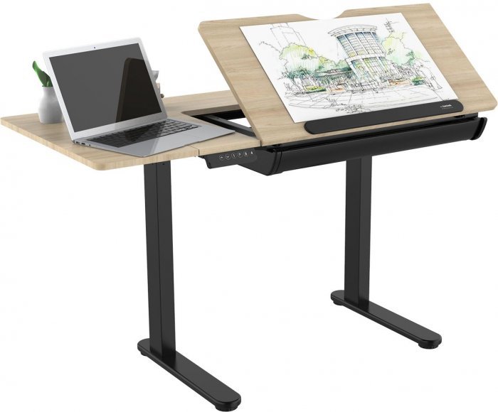 Fola - Računalniška miza z nastavljivo višino Teja