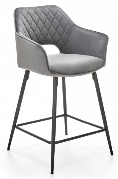 Halmar - Barski stol H107 - siv