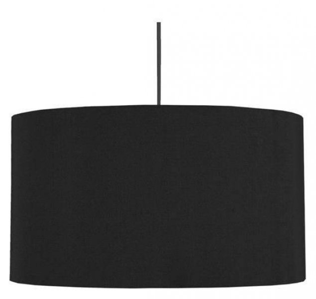 Candellux - Viseča stropna svetilka Onda 1x60W E27 Black