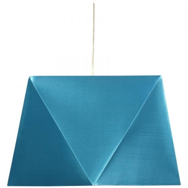 Candellux - Viseča stropna svetilka Hexagen 1x60W E27 Turquoise