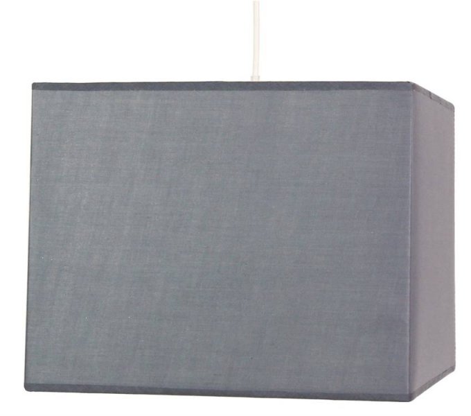 Candellux - Viseča stropna svetilka Basic 1x60W E27 Gray