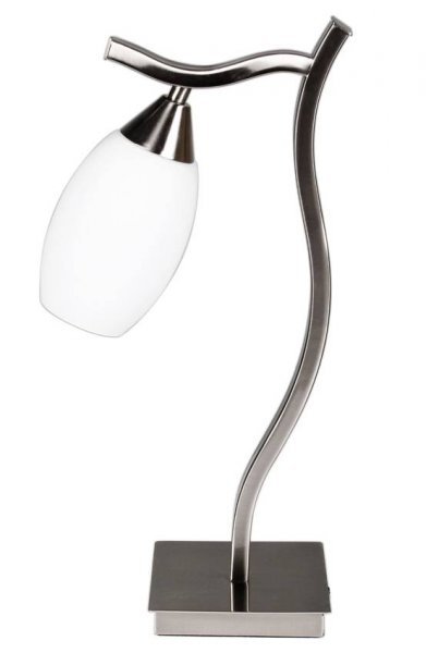 Candellux - Namizna svetilka Tulipan 1x40W E14 Chrome