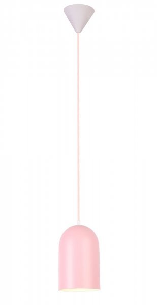 Candellux - Viseča stropna svetilka Oss 1x40W E27 Pink