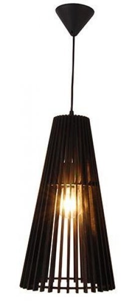 Candellux - Viseča stropna svetilka Osaka 1x40W E27 Black