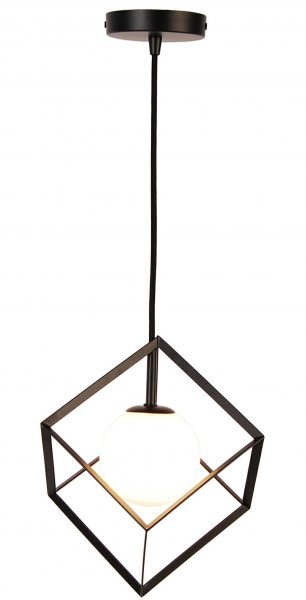 Candellux - Viseča stropna svetilka Weert 1x28W G9 15cm Black