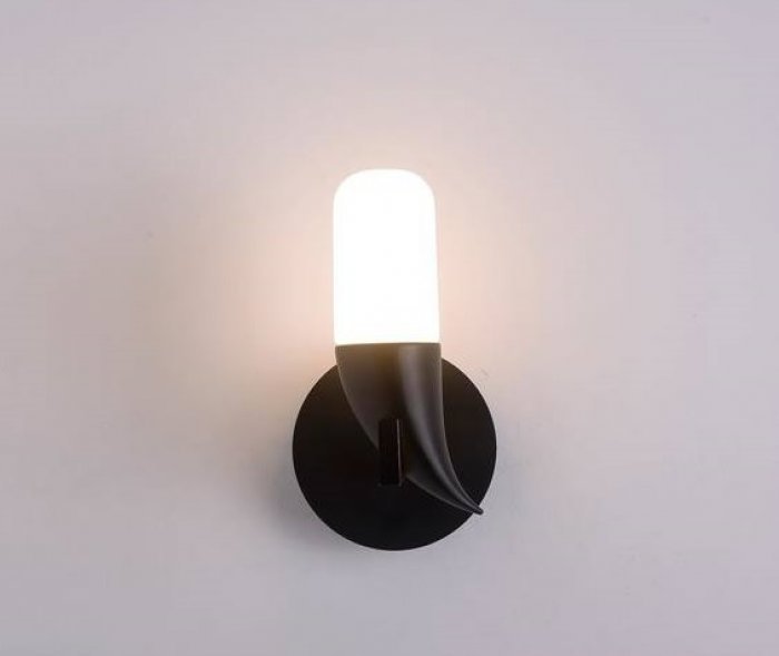 Candellux - Stenska svetilka Sakai 1x4W LED 3000K Black