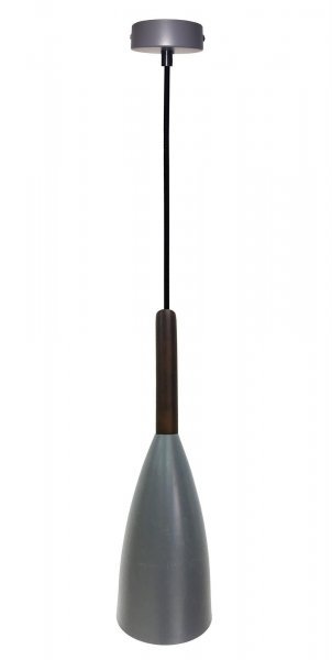 Candellux - Viseča stropna svetilka Flen-2 1x40W E27 Gray