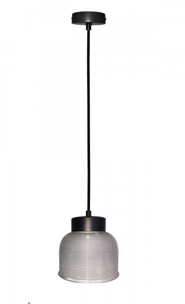Candellux - Viseča stropna svetilka Liverpool 1x40W E27 145mm Black