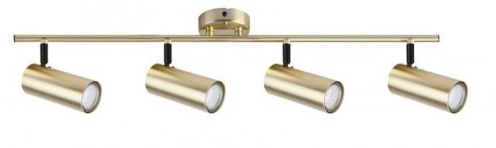 Candellux - Stropna svetilka Colly 4x15W GU10 Brass