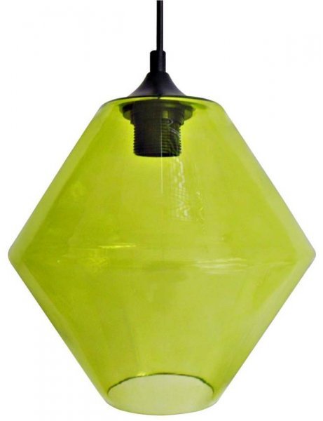 Candellux - Viseča stropna svetilka Bremen 20 1x60W E27 Green