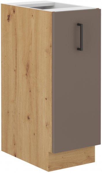 Stolarz-Lempert - Spodnja omarica Bolonia - artisan hrast/tartuf siva - 30 cm D CARGO BB
