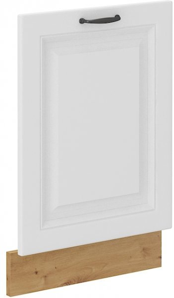 Stolarz-Lempert - Vrata za vgradni pomivalni stroj Stilo - bela/artisan hrast - ZM 71.3x59.6 cm