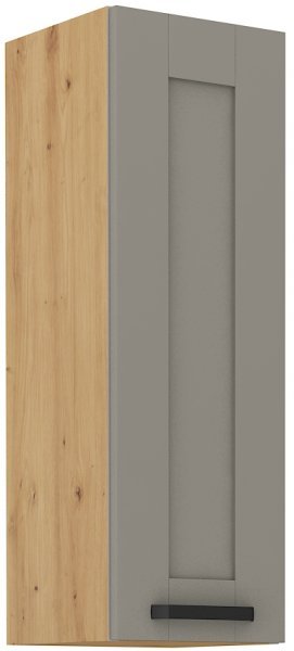 Stolarz-Lempert - Zgornja omarica Luna - claygrey/artisan hrast - 30 cm G-90 1F