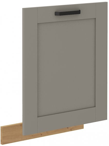Stolarz-Lempert - Vrata za vgradni pomivalni stroj Luna - claygrey/artisan hrast - ZM 71,3x59,6 cm