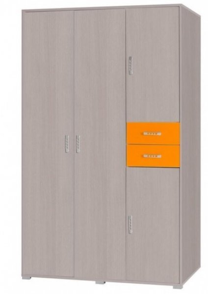 Meble Jurek - Garderobna omara Nemo reg 1 - orange