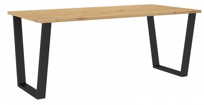 Stolarz-Lempert - Jedilna miza Cesar - 185x90 cm - hrast artisan