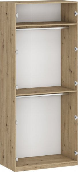 Halmar - Korpus K4 za modularni garderobni sistem Flex - hrast artisan