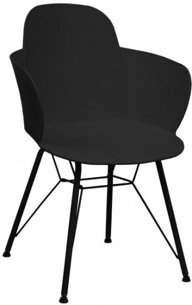 Mirpol - Vrtni stol Emma - črn