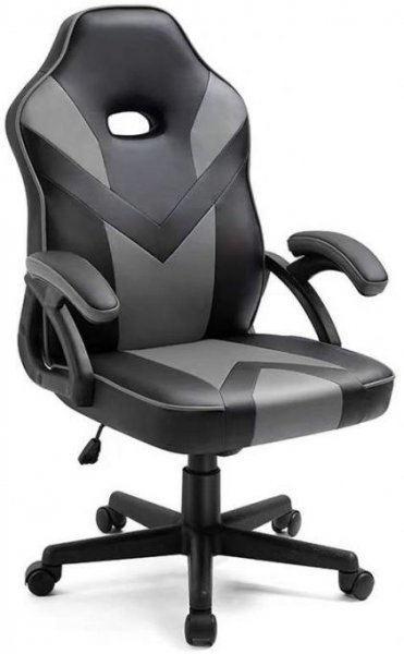 Mirpol - Gaming stol Pixel - črn/siv