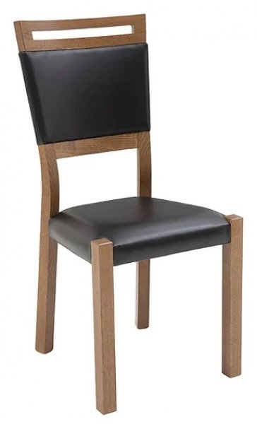 Black Red White - Jedilni stol Gent 2 - Stirling hrast/ćrn